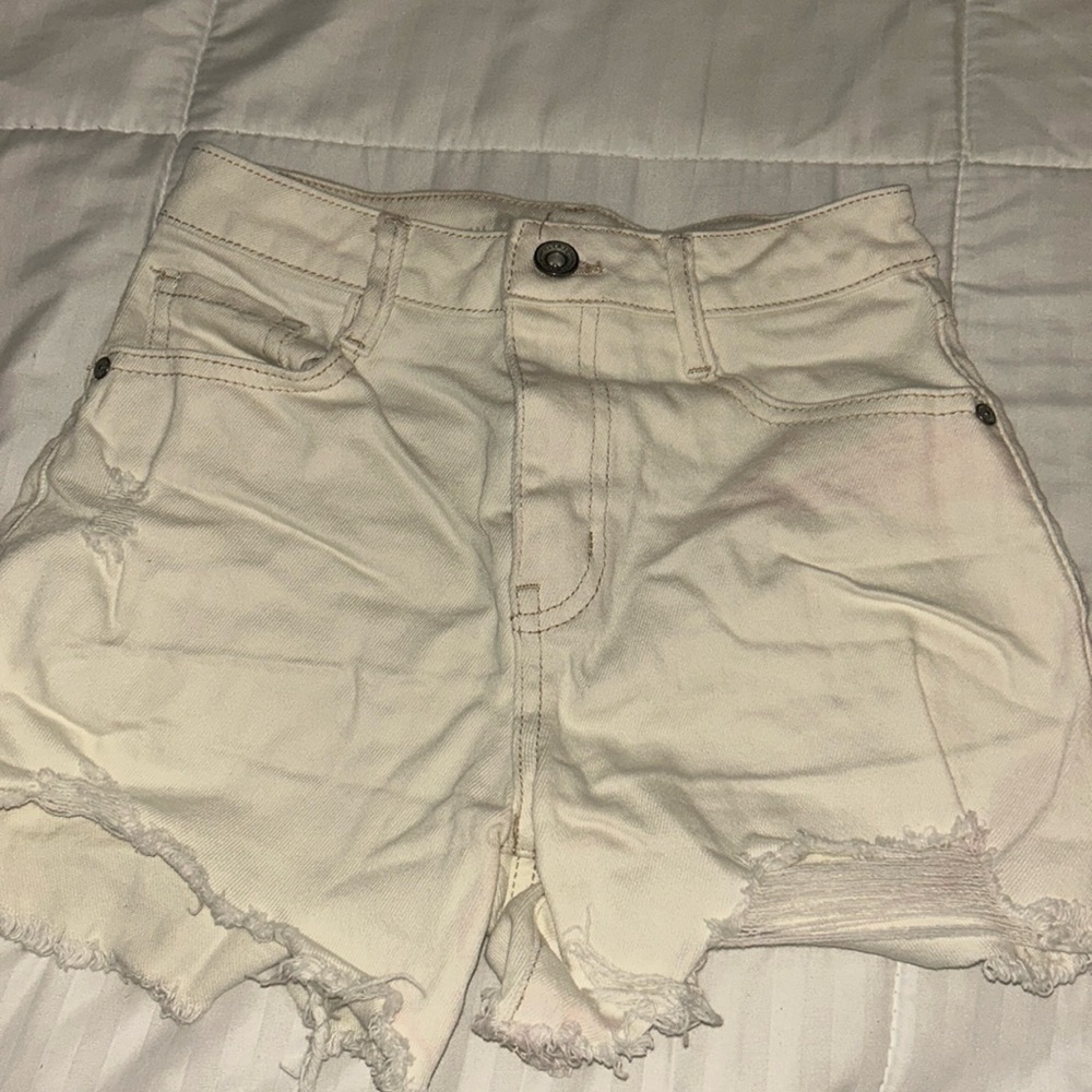 Rewash Crème Shorts 0
